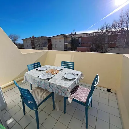 4 Personnes Avec Terrasse Et Parking à Marseillan-plage - Fr-1-326-388 *