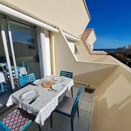 4 Personnes Avec Terrasse Et Parking à Marseillan-plage - Fr-1-326-388 Appartamento *