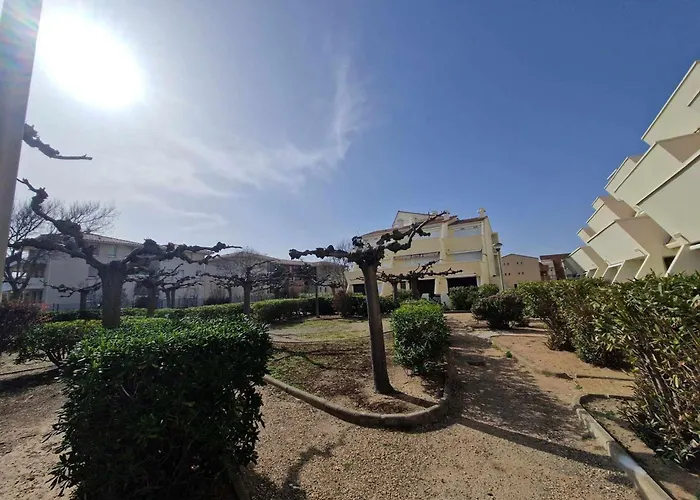 Apartamento 4 Personnes Avec Terrasse Et Parking à Marseillan-plage - Fr-1-326-388 *